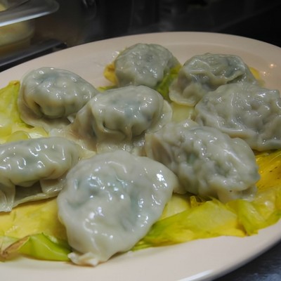 Steamed Kimchi Dumpling 6pcs(김치찐만두) 