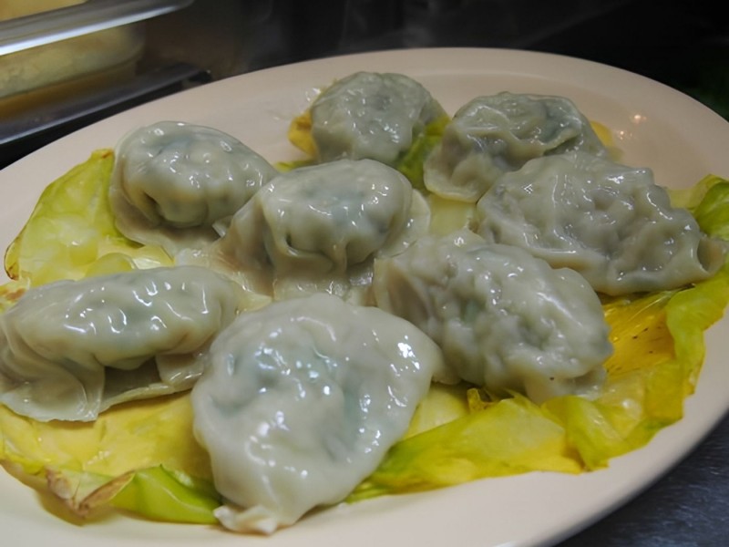 Steamed Kimchi Dumpling 6pcs(김치찐만두) 