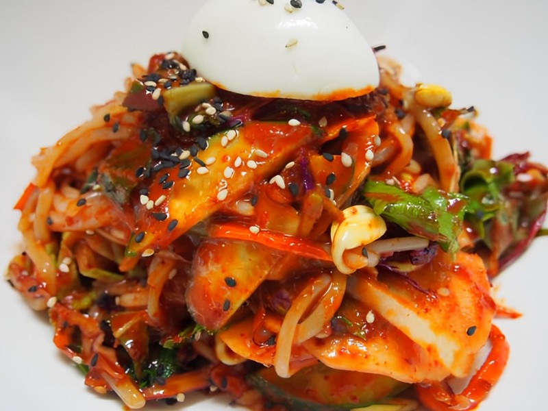 Spicy Chewy Noodle (쫄면)