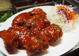 Korean Hot Wings  10pcs(매운닭날개튀김)