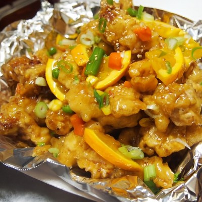 Orange Chicken (오렌지 치킨 정식)