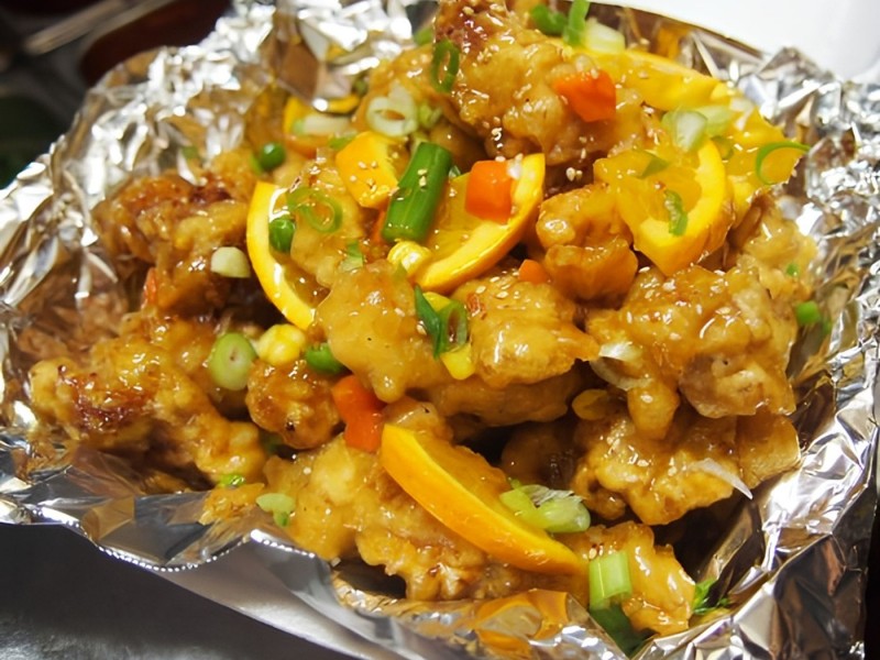 Orange Chicken (오렌지 치킨 정식)