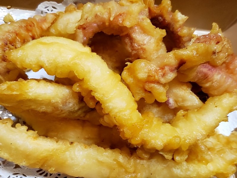 Squid Tempura (오징어튀김)