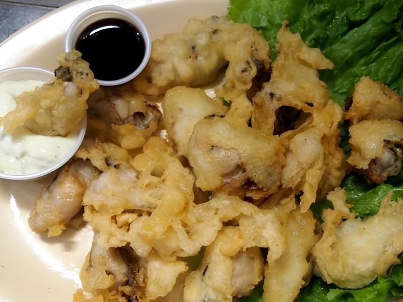 Oyster Tempura 15pcs (굴튀김)
