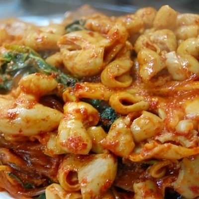 Stir Fried Spicy Beef Tripe (곱창볶음)