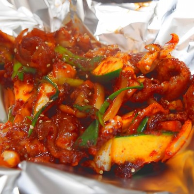 Squid and Pork Belly Bulgogi (오삼불고기)