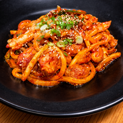 Chicken Bulgogi Udon Stir-Fry (닭불고기 우동볶음)