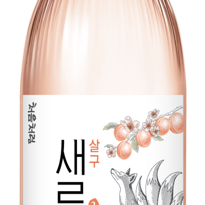 Saero Apricot Zero Sugar Soju (새로 살구)