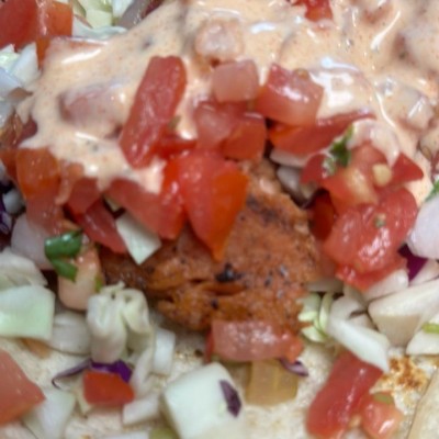 Salmon Taco