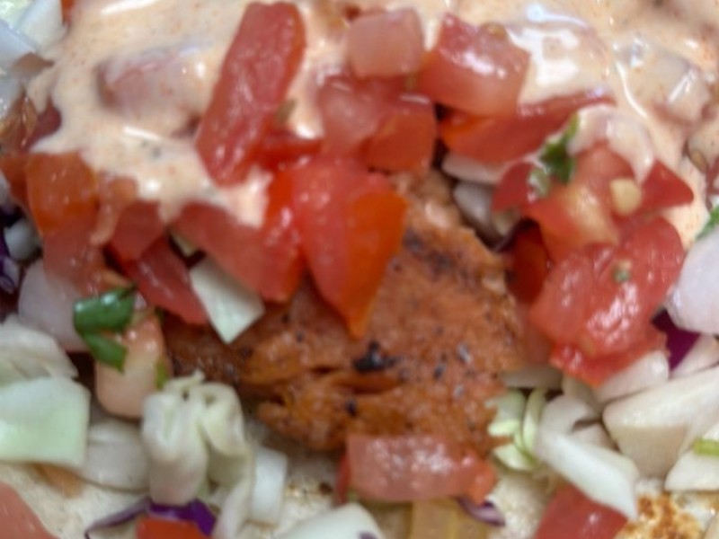 Salmon Taco