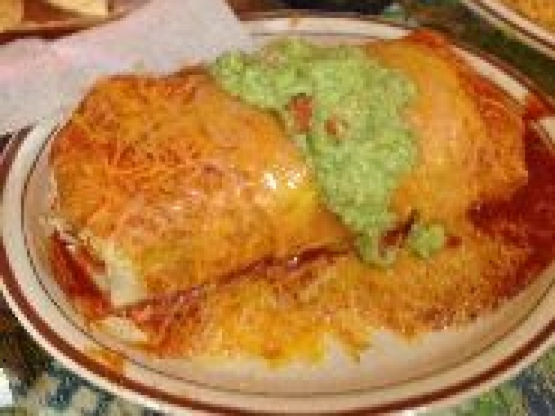 Veggie Burrito (not a vegan item)