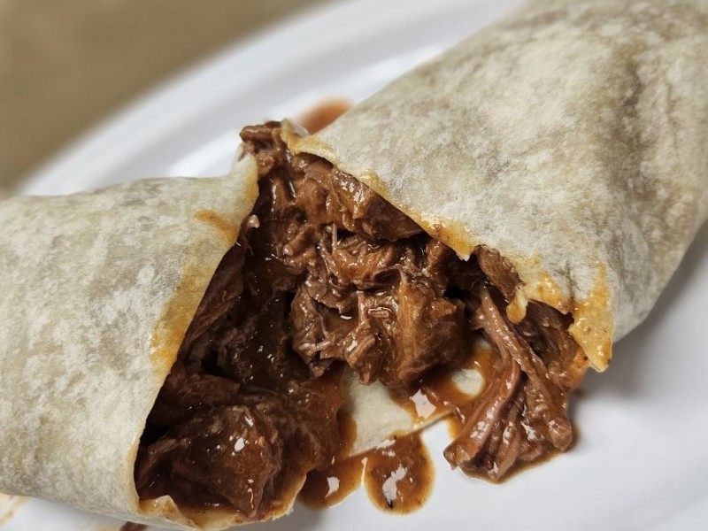 Chile Colorado Burrito