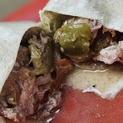 Chile Verde Burrito