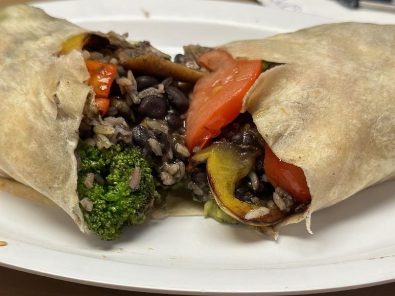 Grilled Veggie Burrito