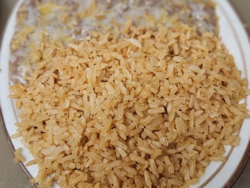 Spanish Rice & Refried Beans
