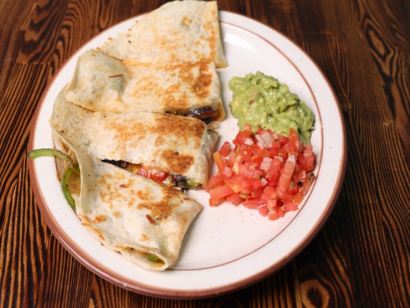Veggie Quesadilla (not a vegan item)