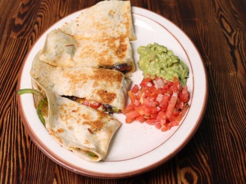 Veggie Quesadilla (not a vegan item)