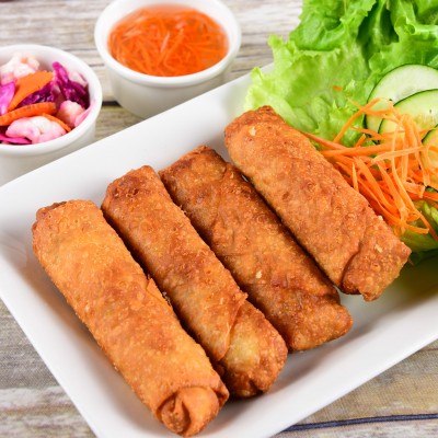 Chagio Chicken Crispy Fried Egg Rolls