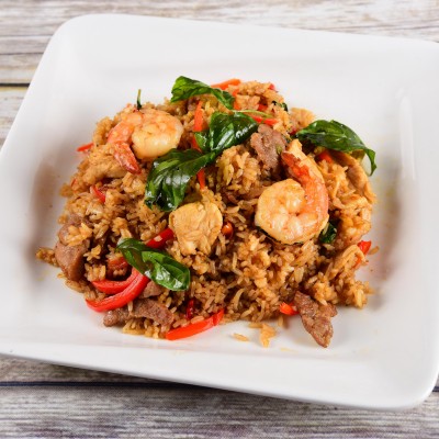 Spicy Basil Fried Rice