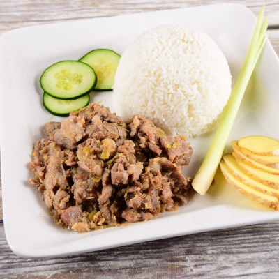 Ginger Lemongrass Beef