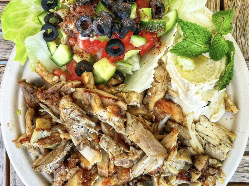 Chicken Shawarma Plate