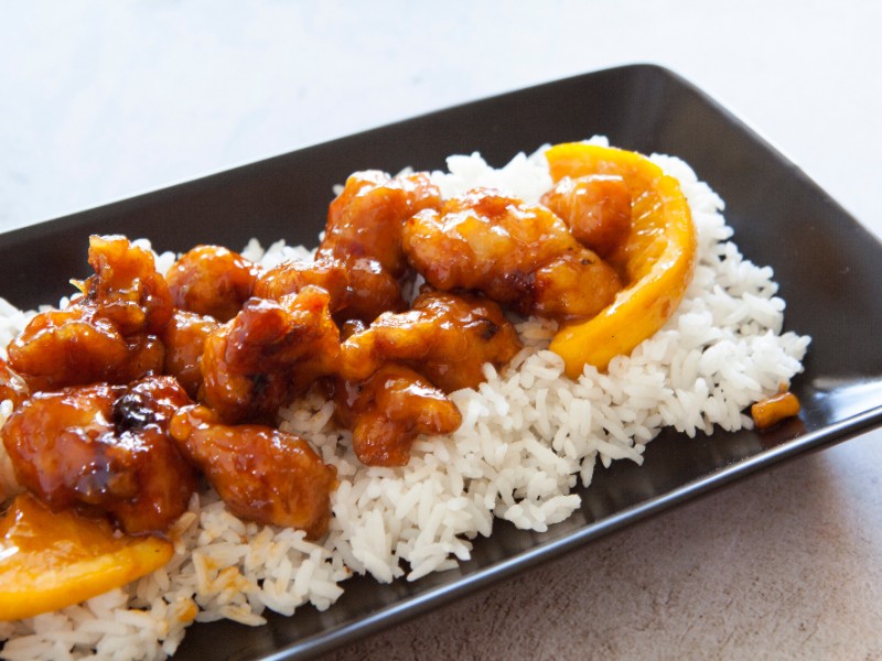Hot Spicy Crispy Orange Chicken