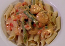 Penne with Shrimp