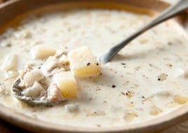 New England Clam Chowder Soup