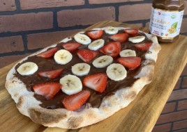 Pinsa With Organic Hazelnut Spread