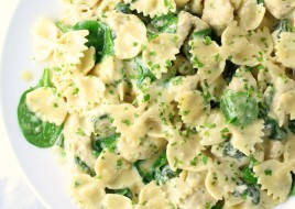Chicken Florentine & Farfalle Pasta