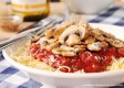 Pasta with Meat Sauce and Mushroom