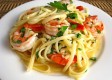 Spaghetti in Garlic Butter and Shrimp