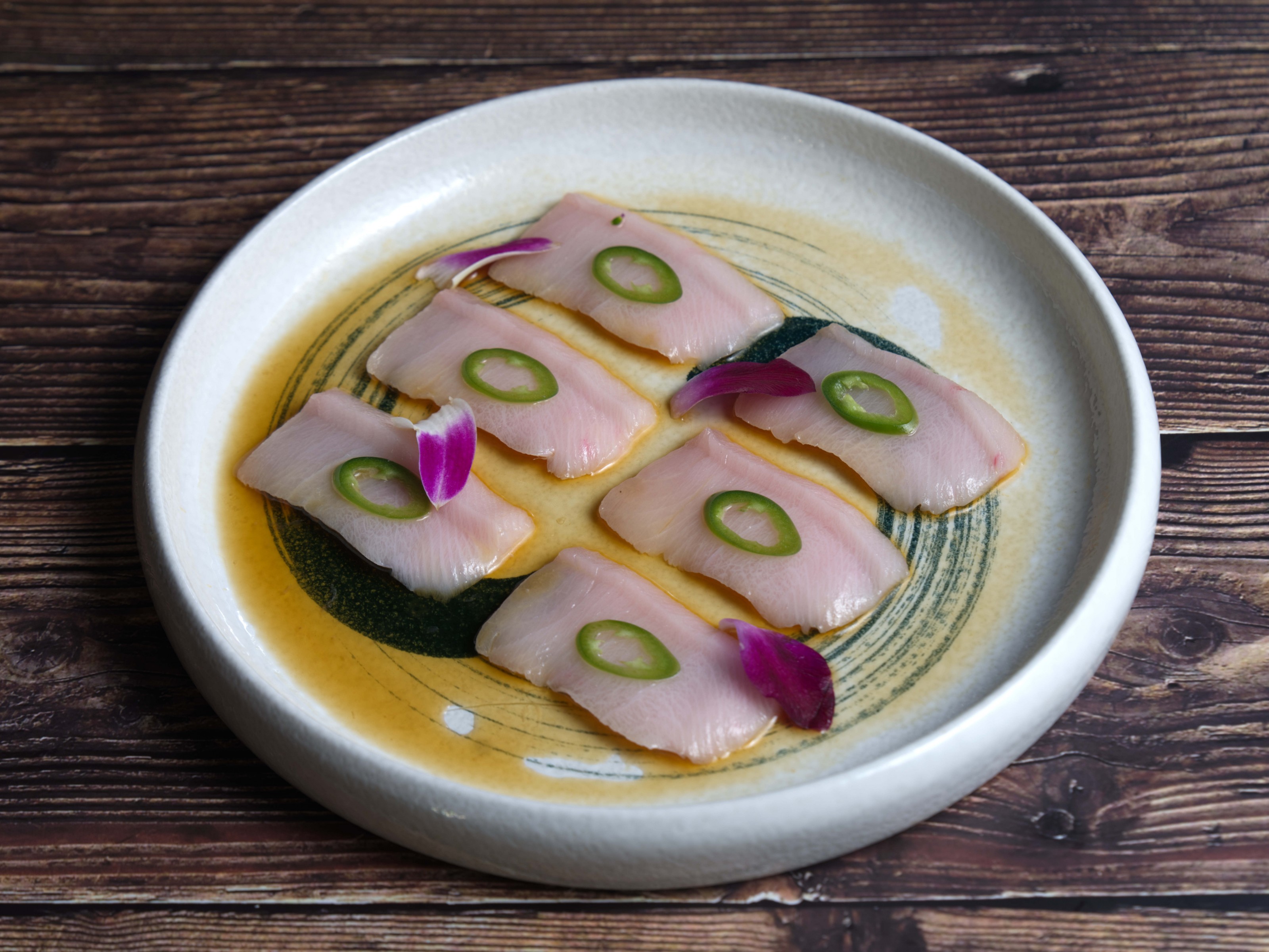 Yellowtail With Serranos