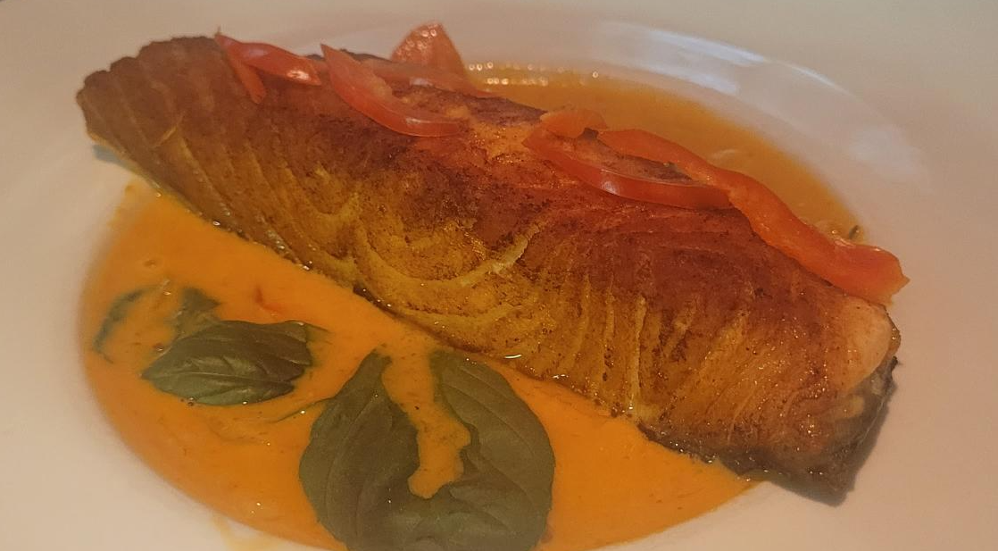 Salmon Red Curry