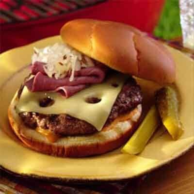 Reuben Burger Deluxe