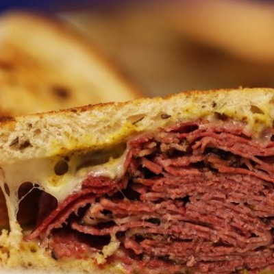Pastrami Parmesan Melt