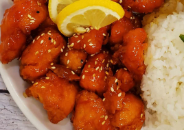 42. Orange Chicken