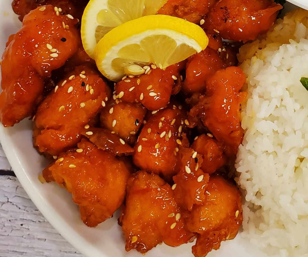 42. Orange Chicken • Jasmine Thai Restaurant Ventura