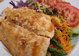 80. Garlic Grill Salmon