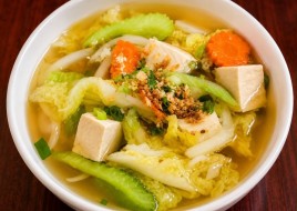 TOFU VEGGIES SOUP