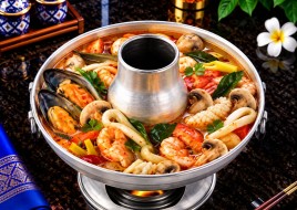 HOT & SOUR SEAFOOD SOUP