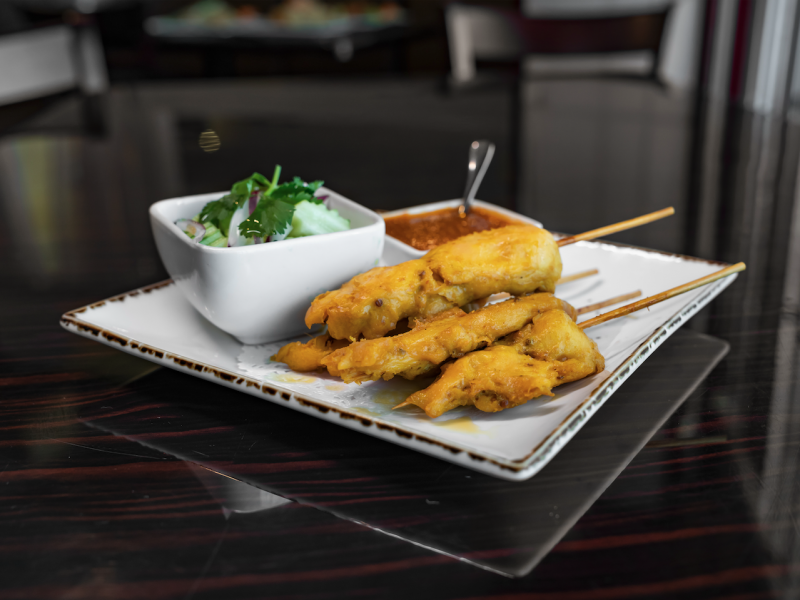 Chicken Satay (4pcs)