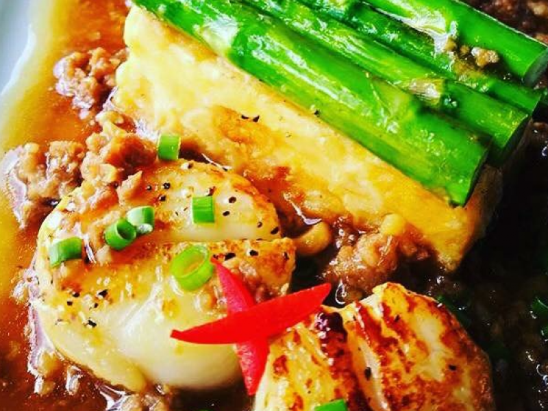 Scallop Tofu Savoey