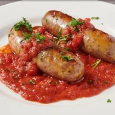 2 Sausages in Marinara Sauce