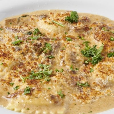 Mushroom Ravioli