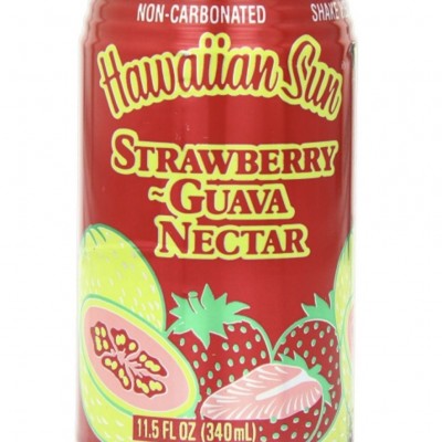 HAWAIIAN SUN STRAWBERRY-GUAVA NECTAR