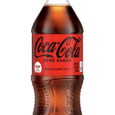 Coca-Cola Cola, Zero Sugar - 20 fl oz Bottle