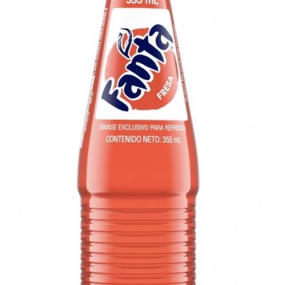 Strawberry Fanta  Soda - 12 fl oz  Bottle