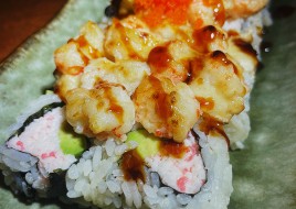 Baked Baby Langostino Roll