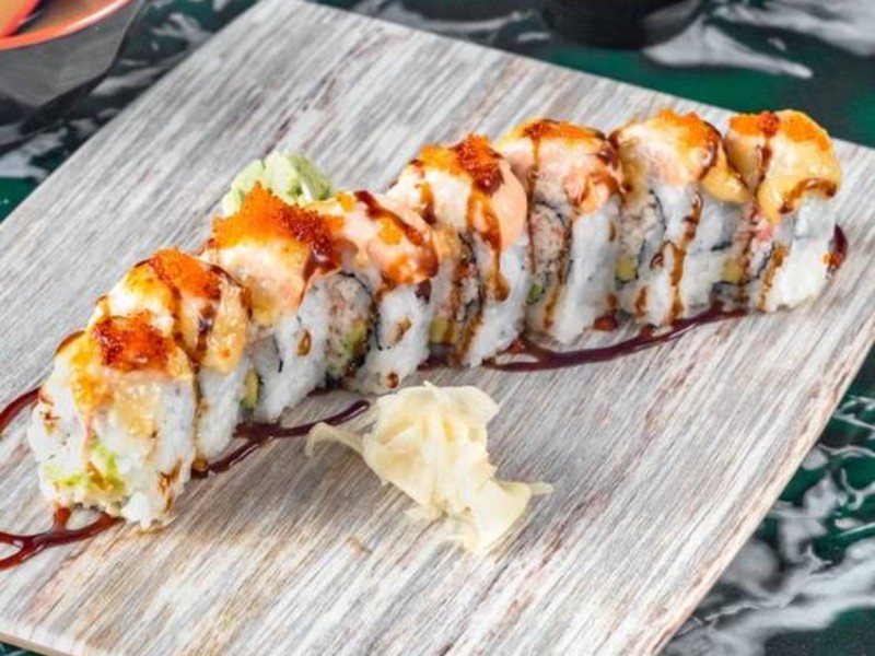 Baked Salmon Roll